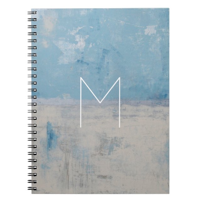 Carnet Monogramme | Silver Aura (Devant)