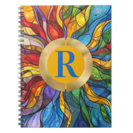 Carnet Monogramme Sun Mosaic Vitre