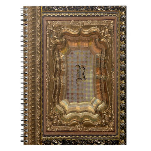 Carnet Monogramme victorien d'Abarue