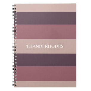 Carnet Monographie de la palette de couleurs des bandes