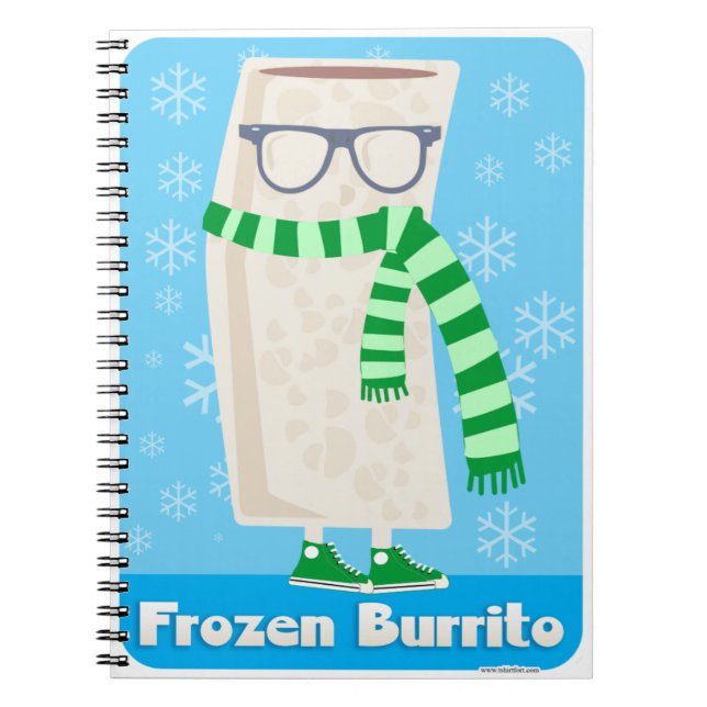 Carnet Monsieur Frozen Burrito (Devant)