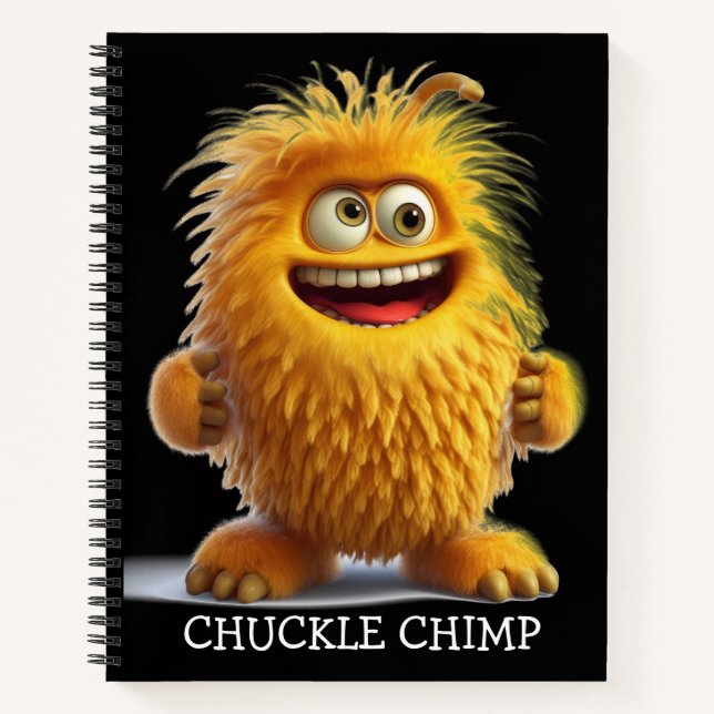 Carnet Monster Mayhem...Chuckle Chimp (Devant)