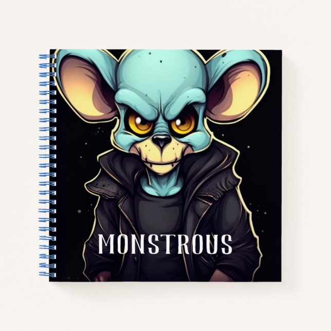 Carnet Monstrous Notizbuch (Vorderseite)