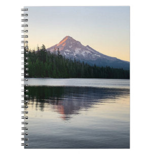 Carnet Mont Hood Sunrise Mountain Lost Lake Photo