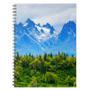 Carnet Montagnes majestueuses de l'Alaska