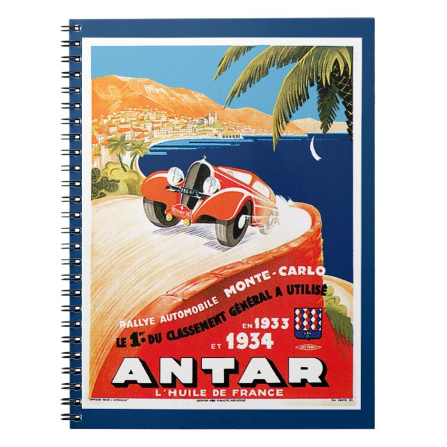 Carnet Monte Carlo (Devant)