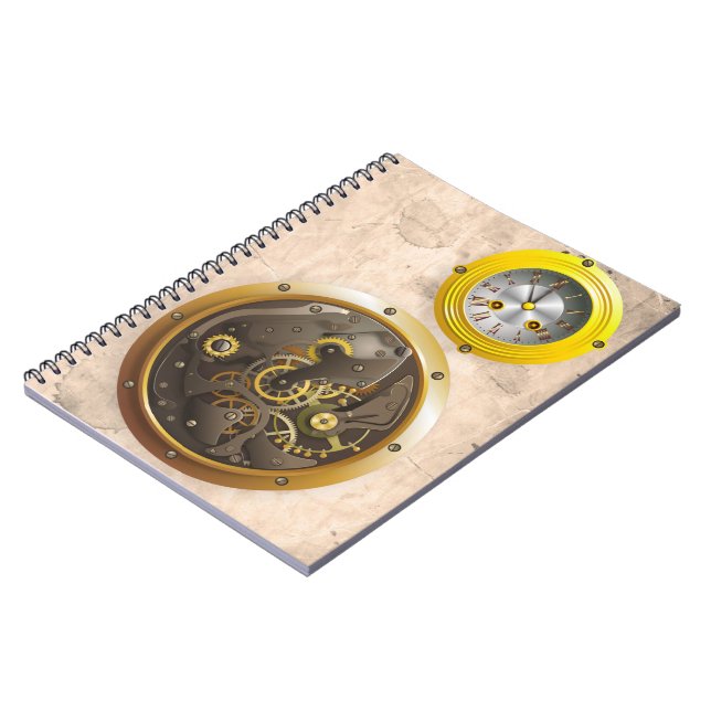 Carnet Montre Steampunk (Côté gauche)