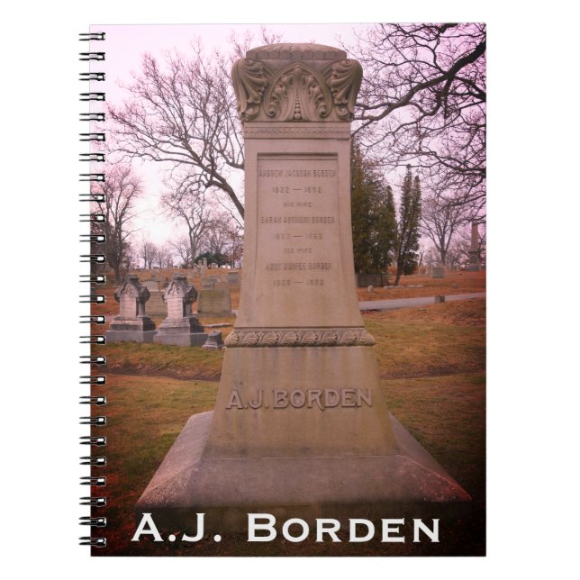 Carnet Monument Borden, Fall River, MA - A.J. Borden (Devant)