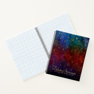 Carnet Moody Ombre Poussière d'Étoile Dorée Psychedeliq