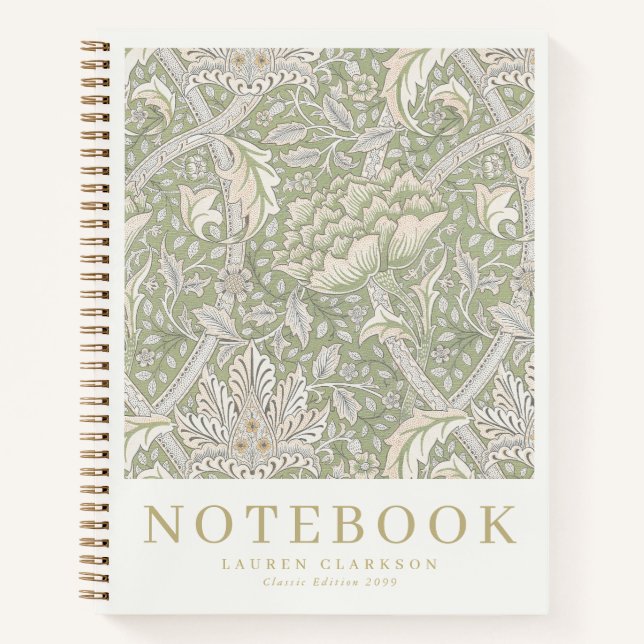 Carnet Morris Inspired Botanical Notebook (Devant)