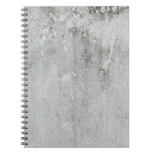 Carnet Mortier mur gris vieilli blanc noir