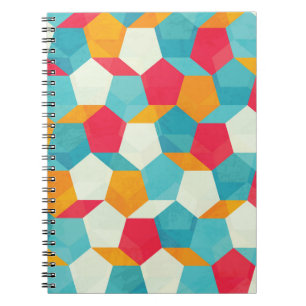 Carnet Mosaïque colorée, Motif Artistique incomparable.