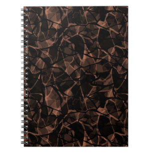 Carnet mosaïque de verre moderne Abstrait motif lumineux 