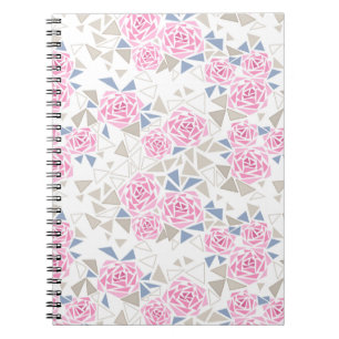 Carnet Mosaïque, fleurs
