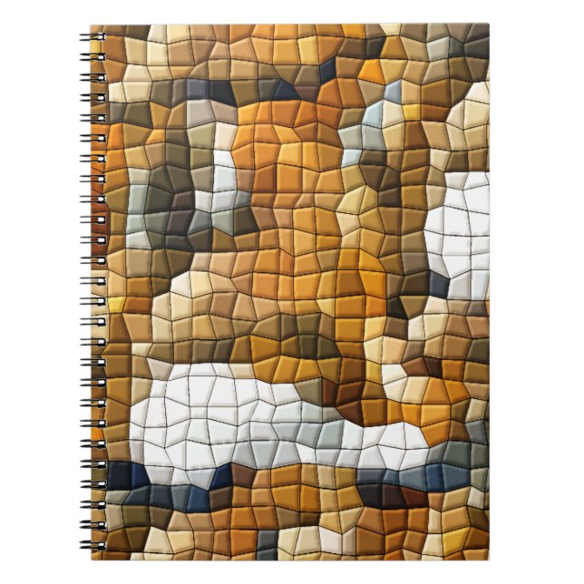 CARNET MOSAÏQUE FOX (Devant)