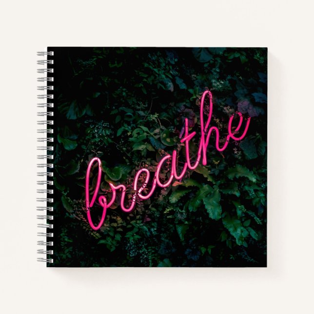 Carnet Mot courbe de respiration Art Street 3D Art Signa  (Devant)