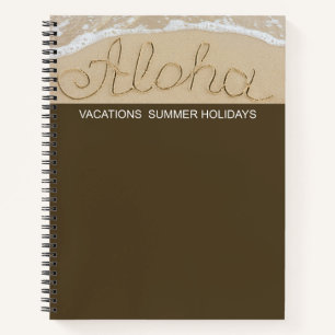 Carnet Mot sable Aloha