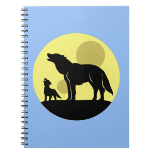 Carnet Mother and Wolf Pup