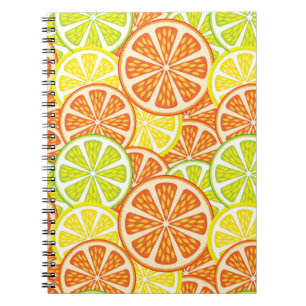 Carnet Motif 2 d'agrume