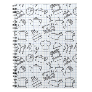 Carnet Motif 4 de cuisine