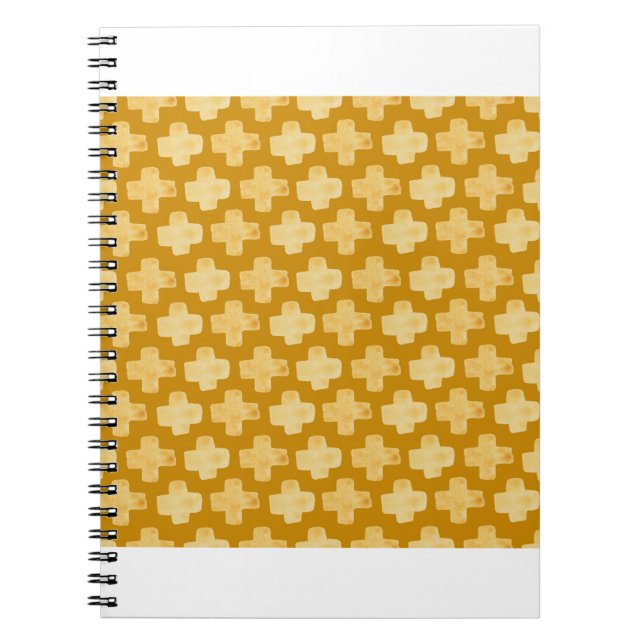 Carnet Motif abstrait aquarelle sans couture, illustratio (Devant)