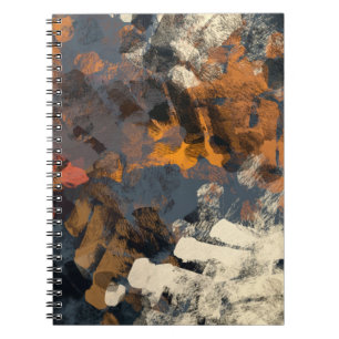 Carnet Motif abstrait fait main. Art moderne