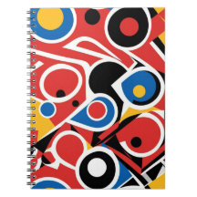 Motif Abstrait Géométrique Pop Art Audacieux