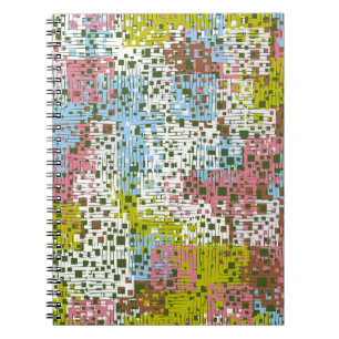 Carnet motif Abstrait sans soudure. Peintures du printemp