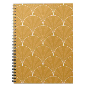 Carnet Motif Art Déco sans couture. ba minimaliste vintag