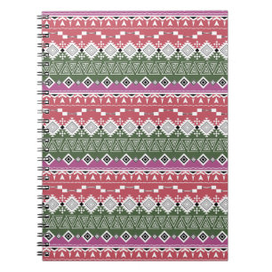 Carnet Motif aztèque.