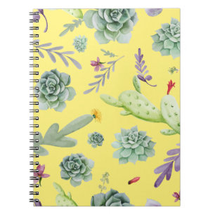 Carnet Motif Cactus 9