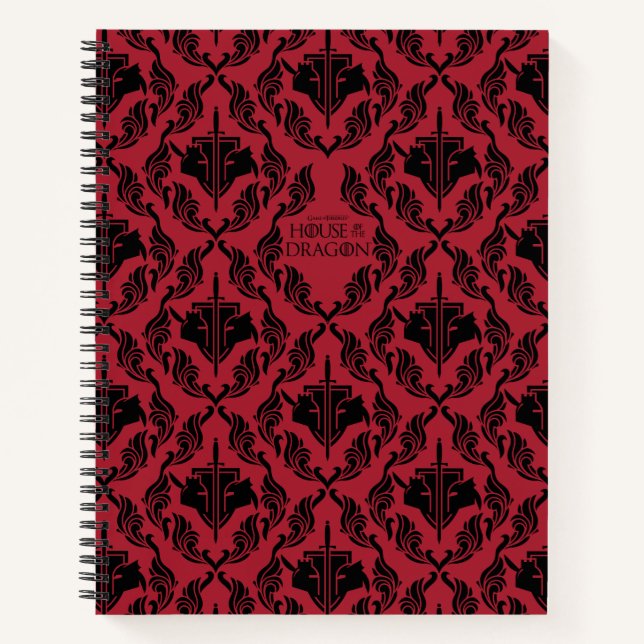 Carnet Motif casque Hightower vs Targaryen (Devant)