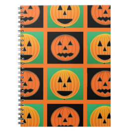 Carnet Motif citrouille Halloween