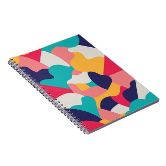 Carnet Motif coloré