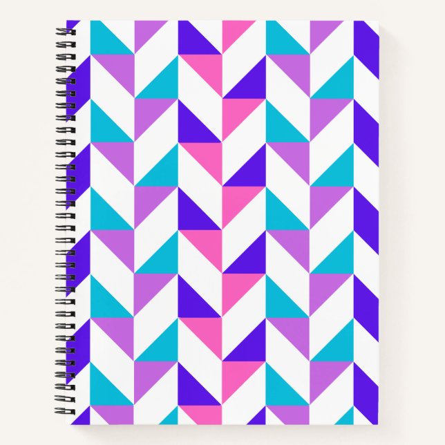 Carnet Motif coloré (Devant)