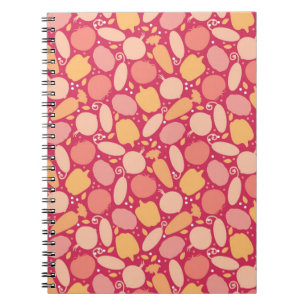 Carnet Motif coloré de légumes