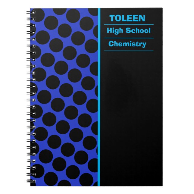 Carnet Motif coloré personnalisé (Devant)
