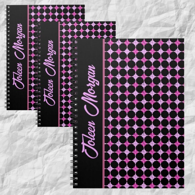 Carnet Motif coloré personnalisé (Créateur téléchargé)