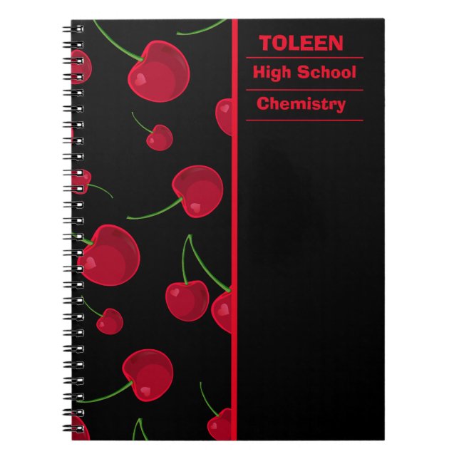 Carnet Motif coloré personnalisé (Devant)