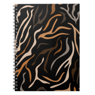 Carnet Motif couleur tigre animal