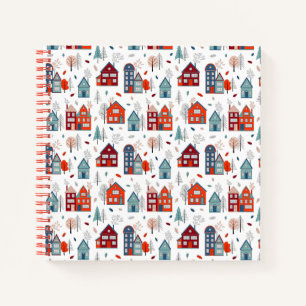 Carnet Motif d'art populaire de la Maison scandinave
