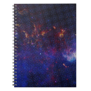 Carnet Motif d'atome
