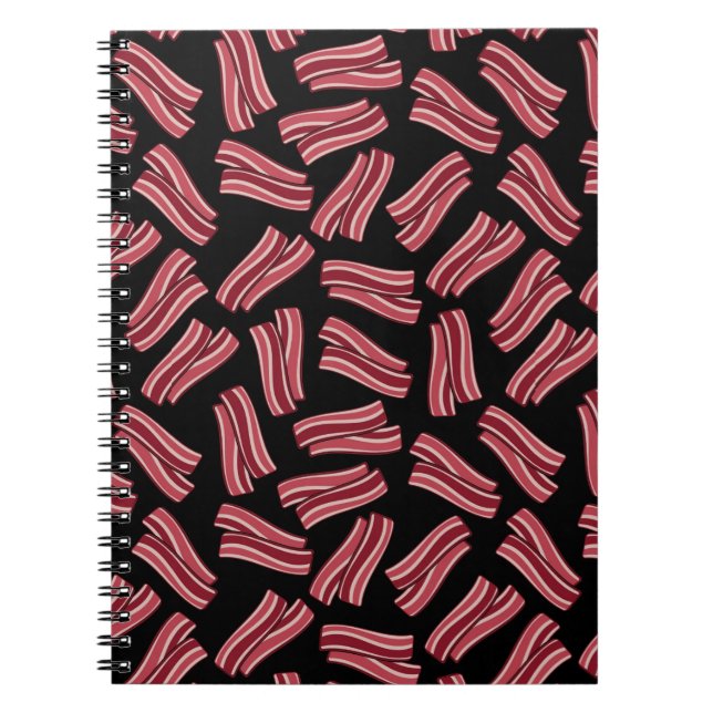 Carnet Motif de bandes de lard (Devant)