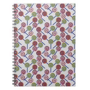 Carnet Motif de bonbons Motif de sucettes sucette 8