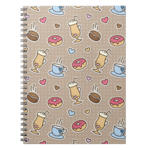 Carnet Motif de café