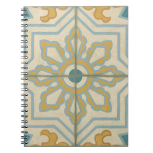 Carnet Motif de carreaux décoratifs de l'ancien monde