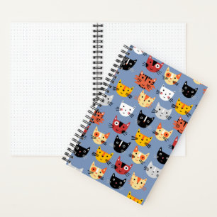 Carnet Motif de chats mignons