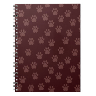 Carnet Motif de chien Paw