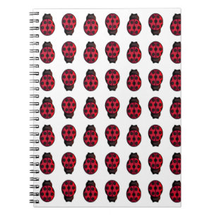 Carnet Motif de coccinelle