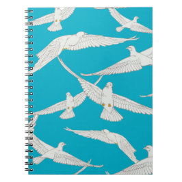 Carnet Motif de colombe